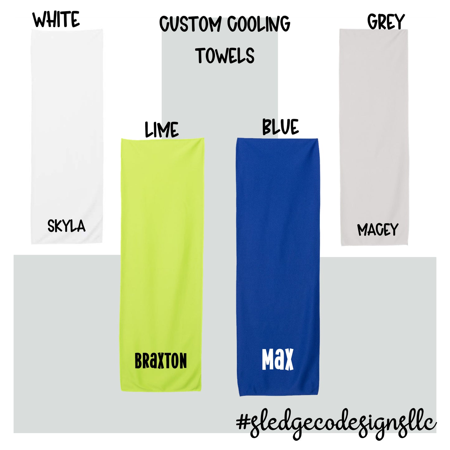 CUSTOM CHILL COOLING TOWELS | MADE TO ORDER