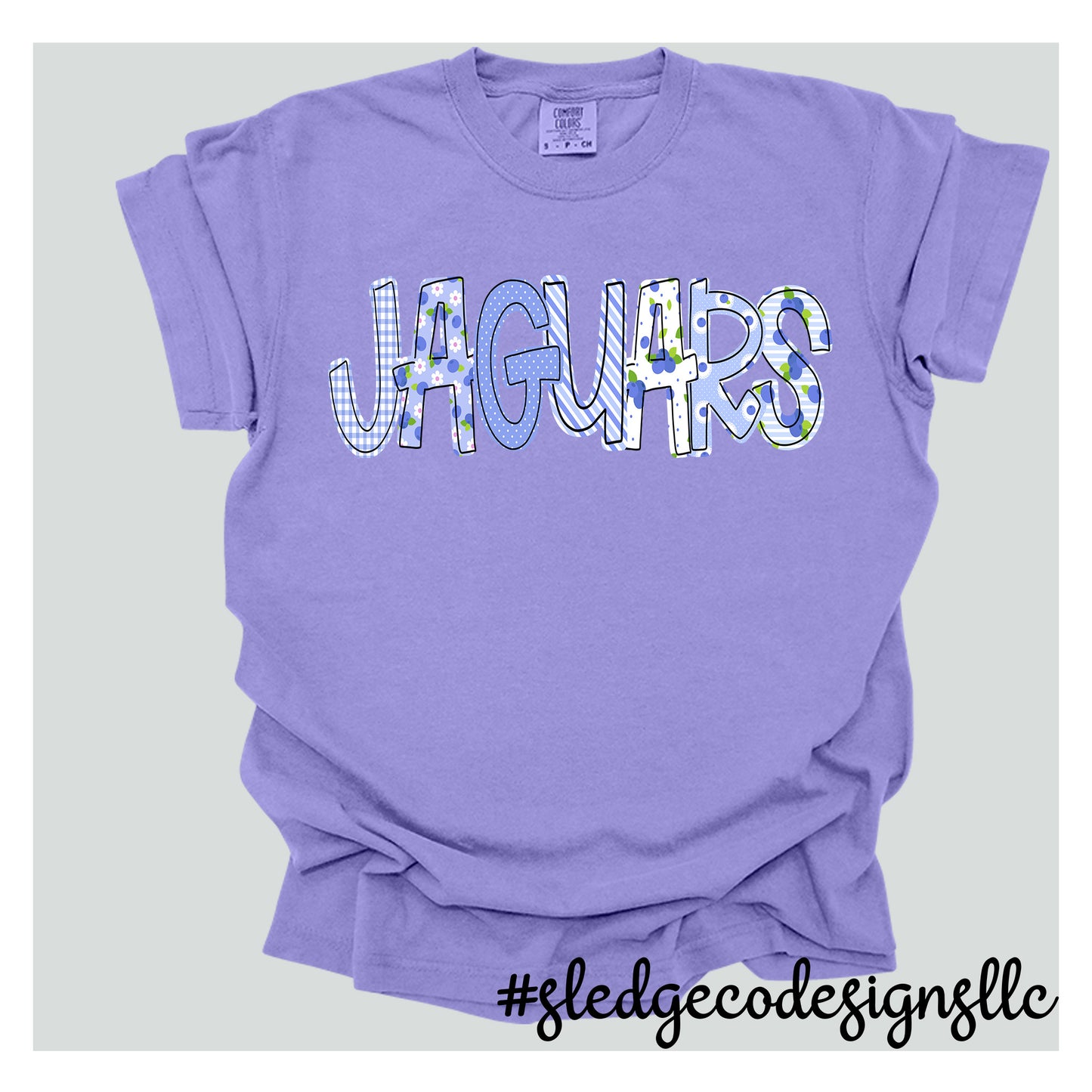 DESOTO CENTRAL JAGS | BLUEBERRY | Custom Unisex Tshirt