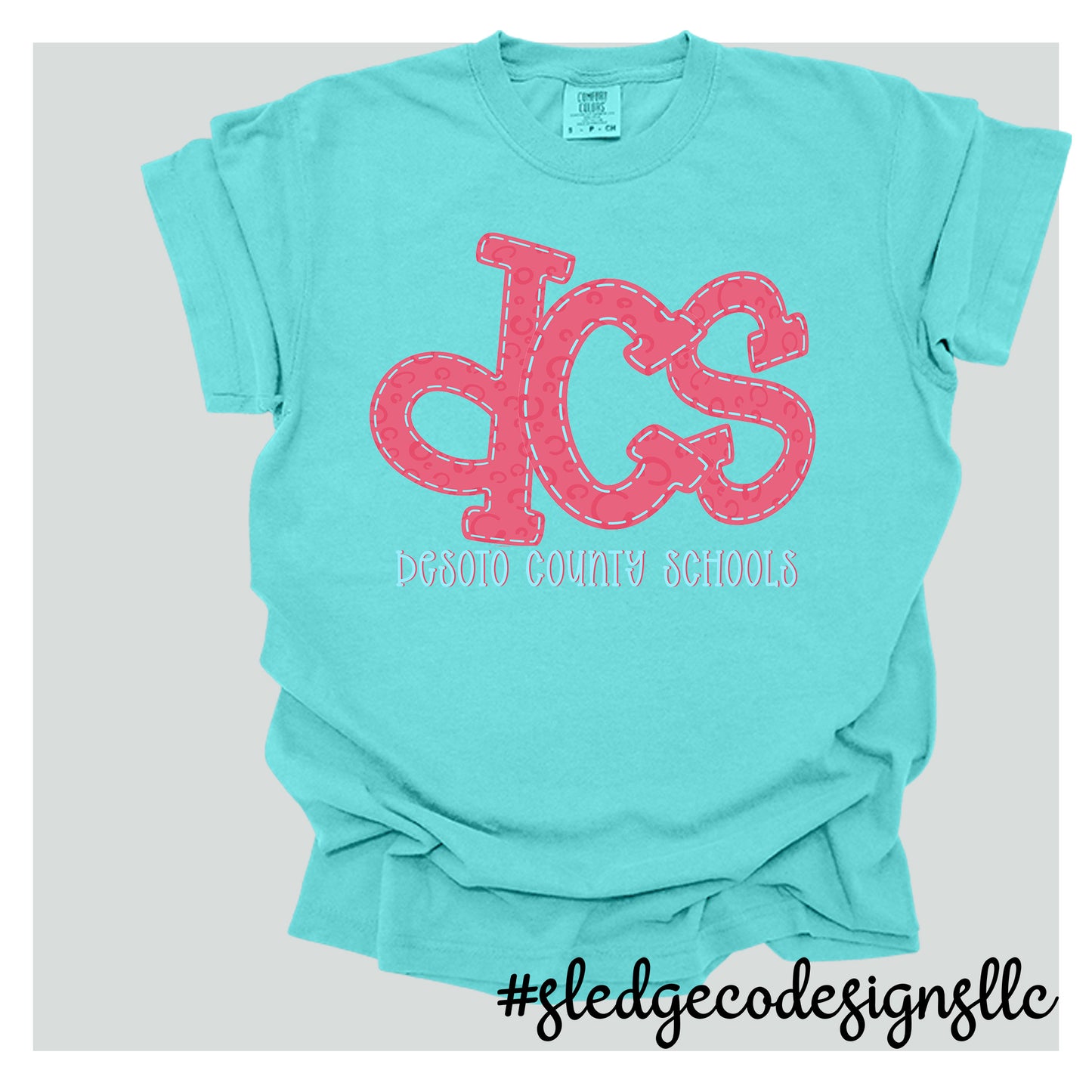 DESOTO COUNTY SCHOOLS | DCS STITCHED | CUSTOM UNISEX TSHIRTS