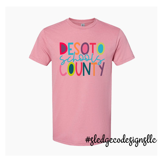 Desoto County Schools | ROSE Custom Bright Tee UNISEX