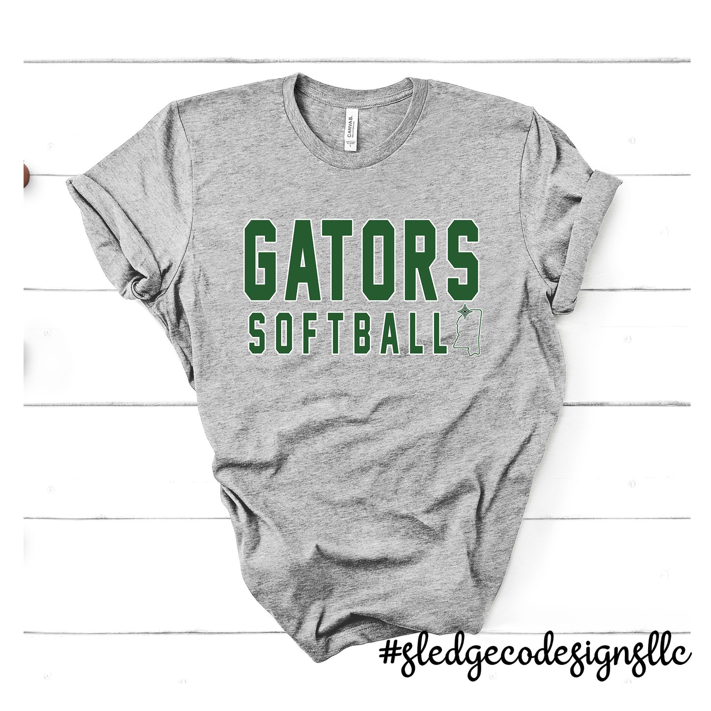 Lake Cormorant FAST PITCH SOFTBALL  | GATORS MS | CUSTOM UNISEX TSHIRT
