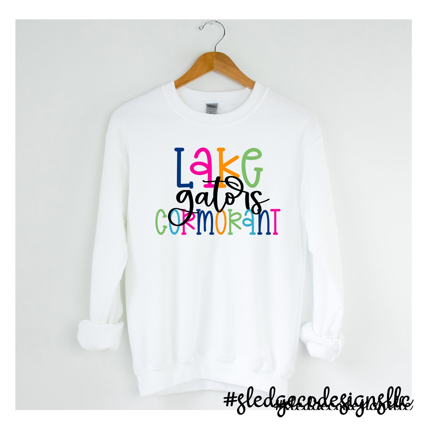 Lake Cormorant GATORS | COLORFUL | CUSTOM UNISEX SWEATSHIRT