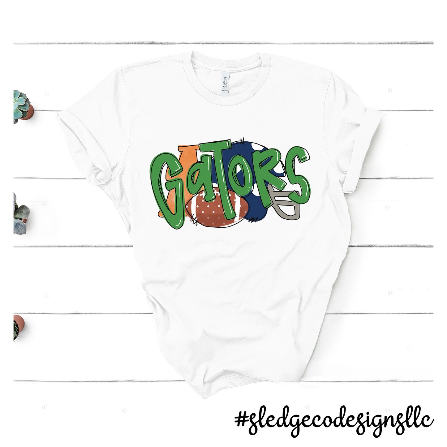 GATORS | GAME DAY COLLAGE  |  UNISEX Custom Tshirt