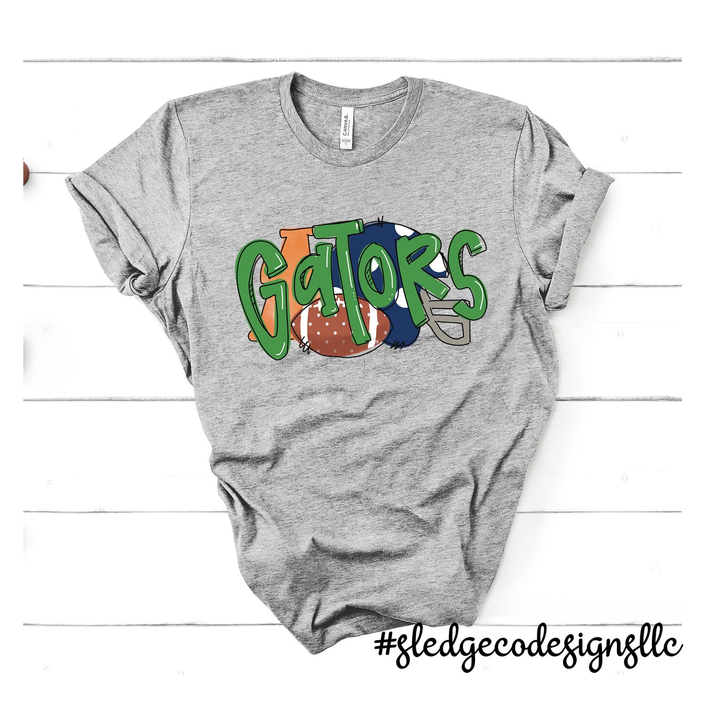 GATORS | GAME DAY COLLAGE  |  UNISEX Custom Tshirt