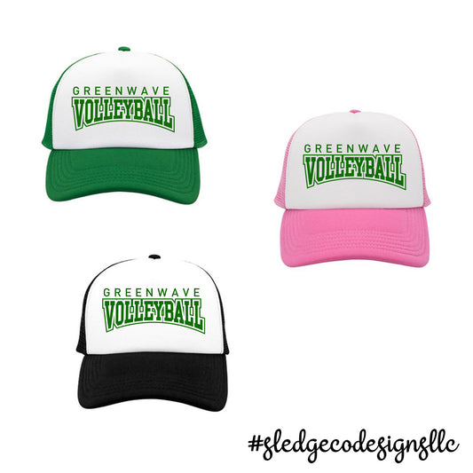 NORTH DELTA GREENWAVES VOLLEYBALL | TRUCKER HAT