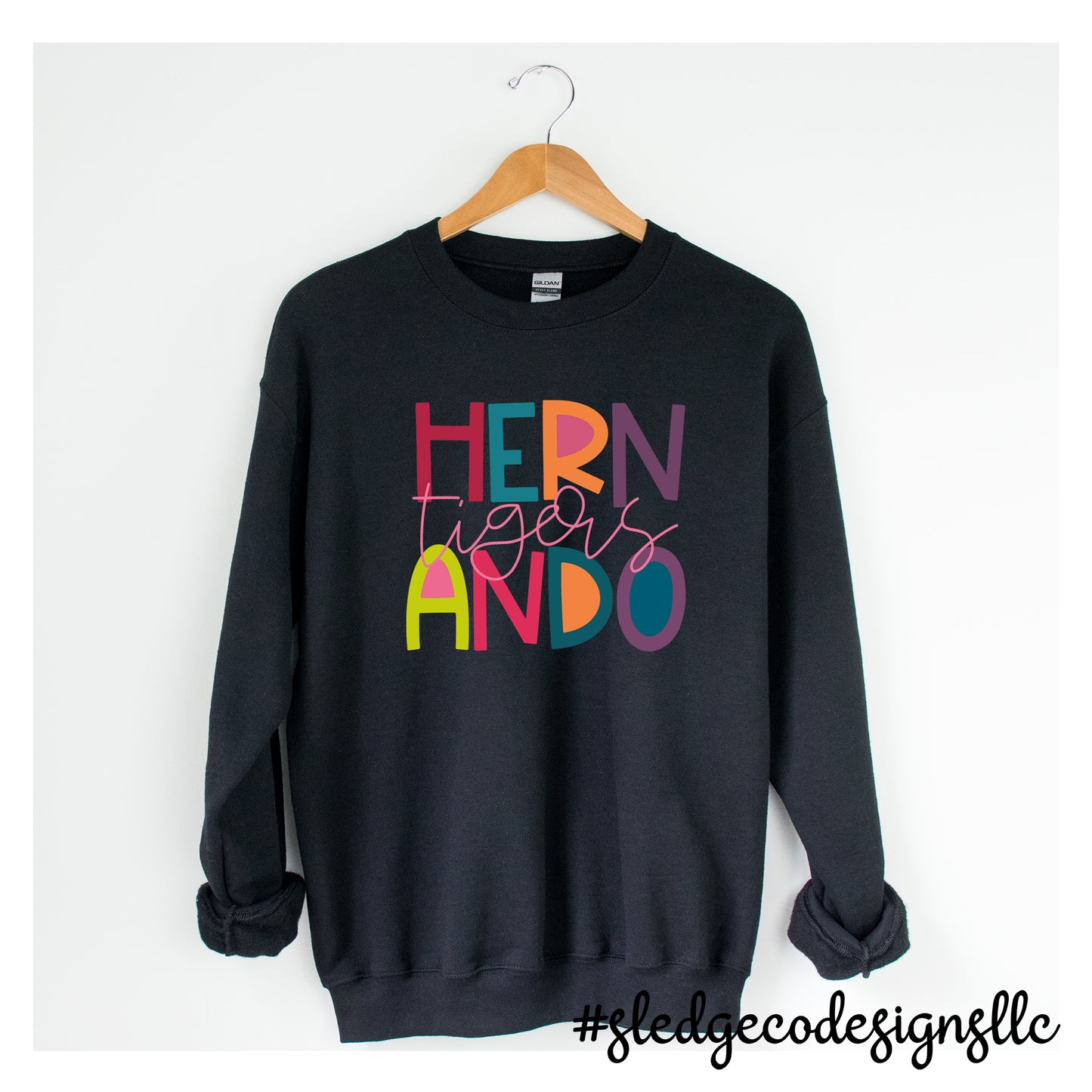 HERNANDO TIGERS | STACKED | UNISEX SWEATSHIRT