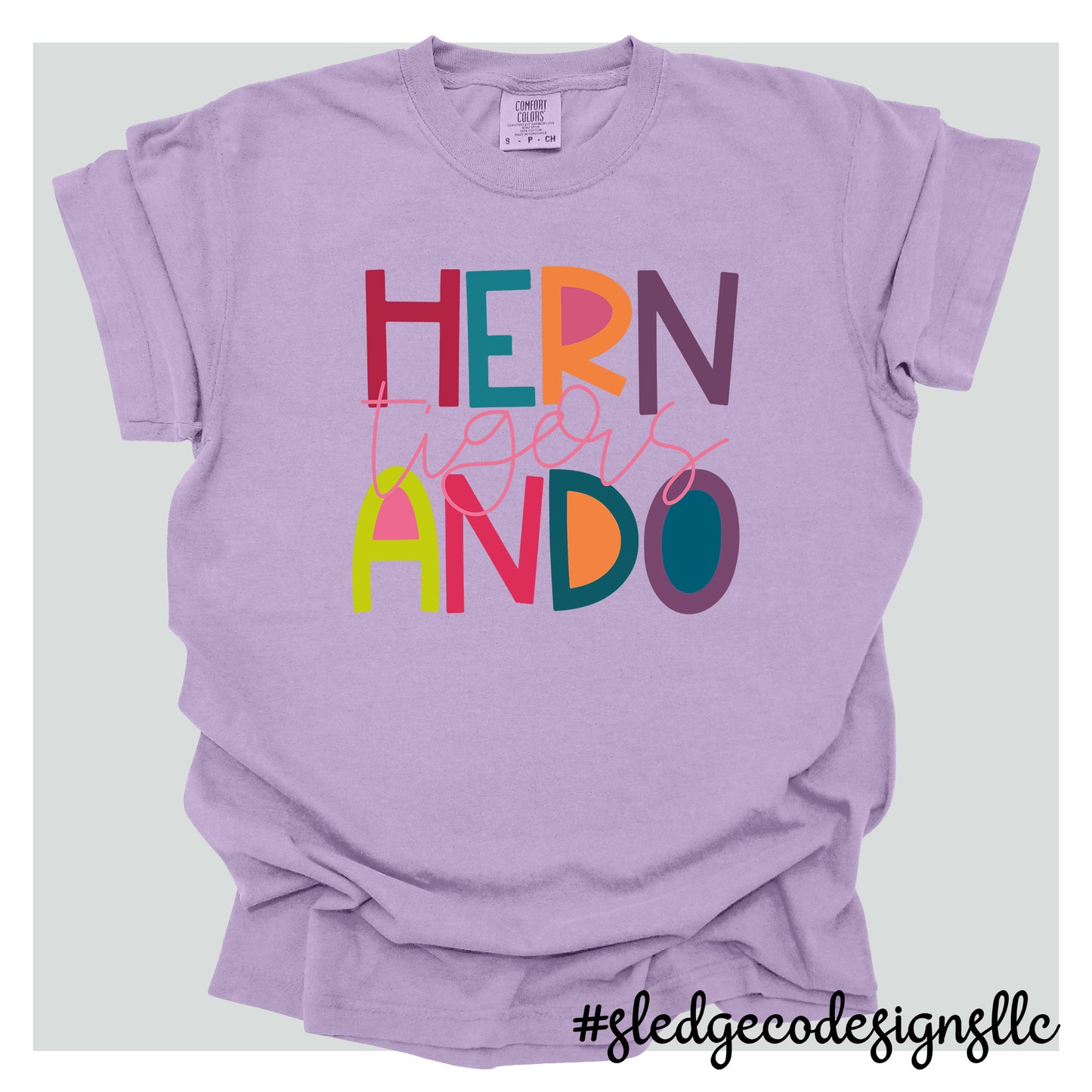 HERNANDO TIGERS | STACKED | Custom Unisex TSHIRT
