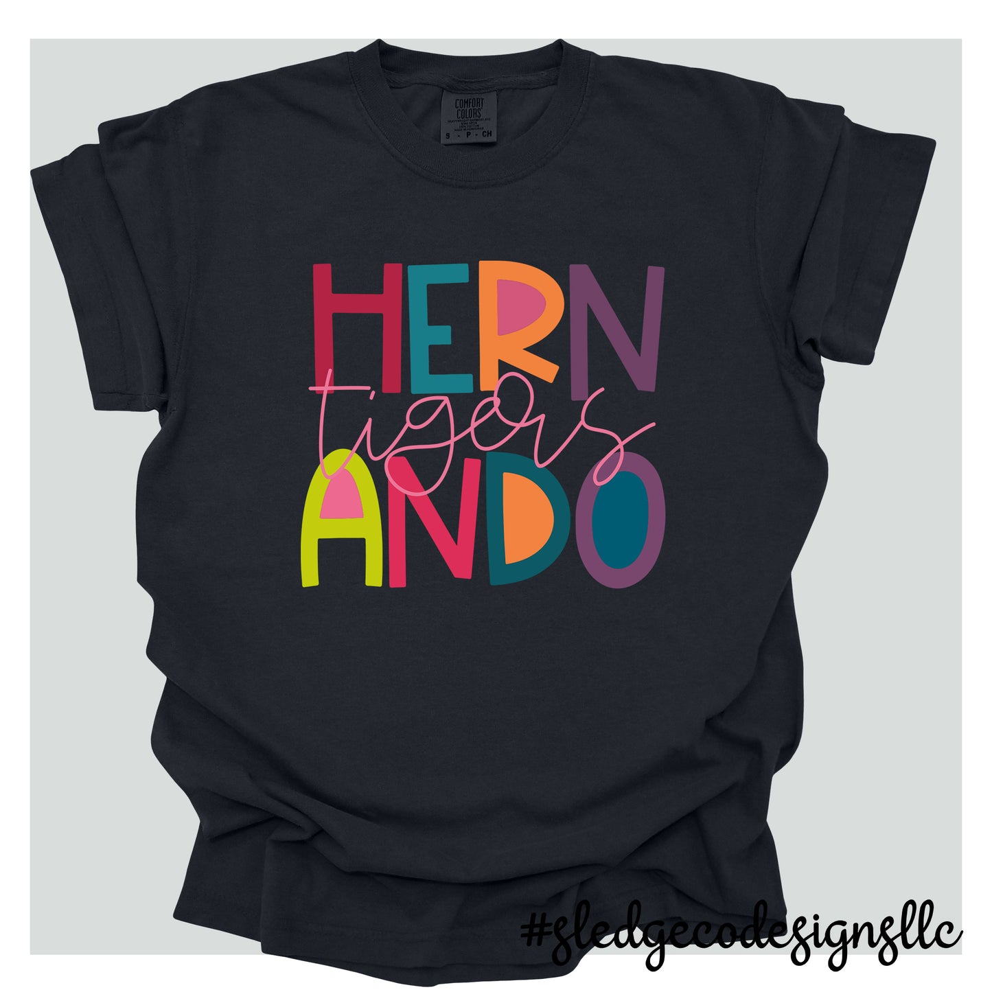 HERNANDO TIGERS | STACKED | Custom Unisex TSHIRT