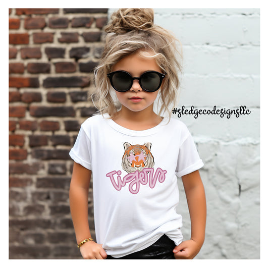 HERNANDO TIGERS | PINK | Custom Unisex TSHIRT