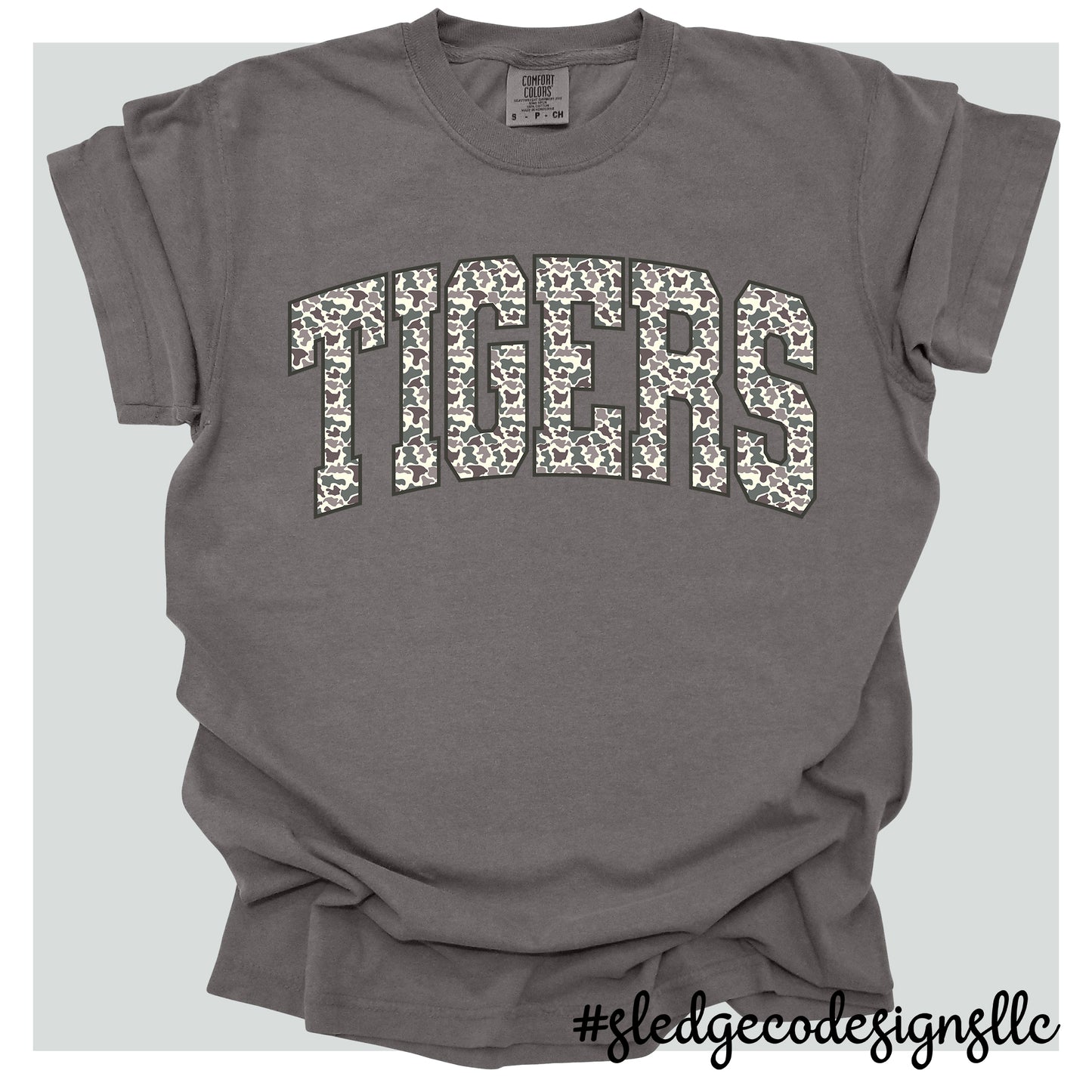 HERNANDO TIGERS | CAMO | Custom Unisex TSHIRT