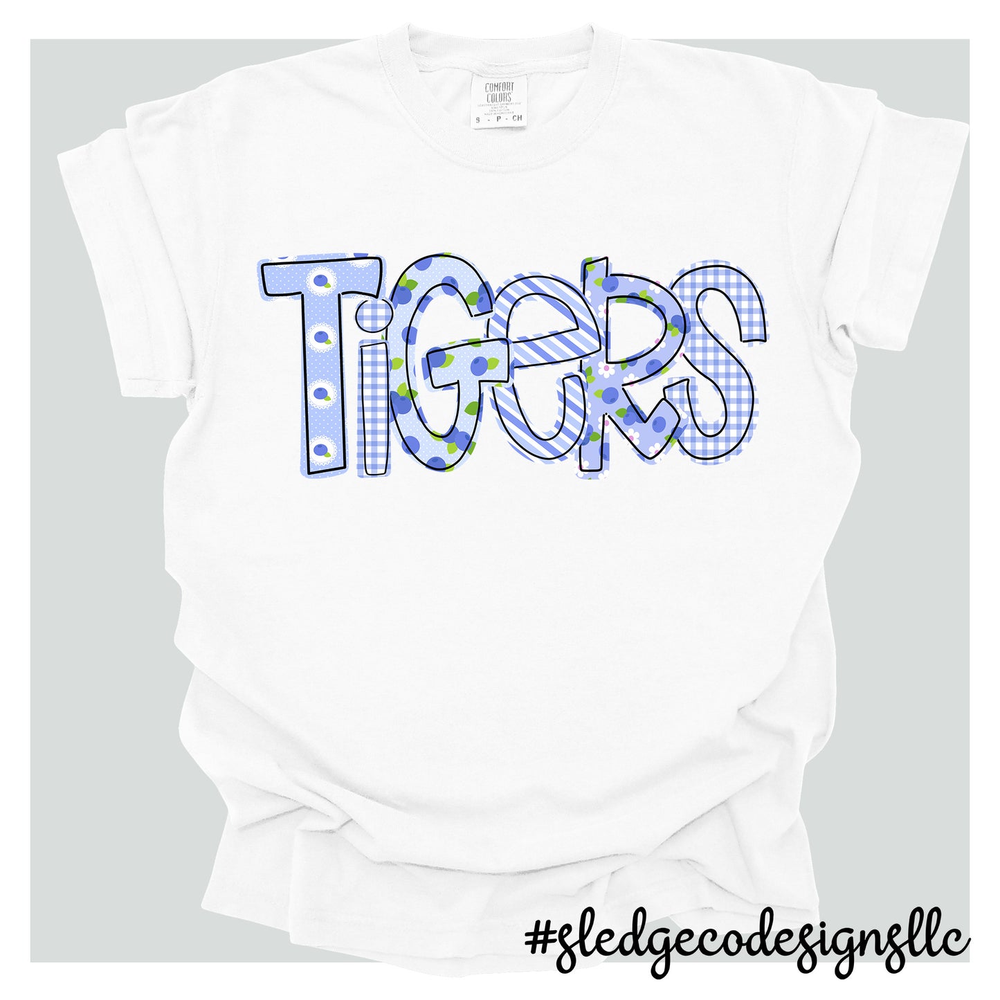 HERNANDO TIGERS | BLUEBERRY | Custom Unisex TSHIRT