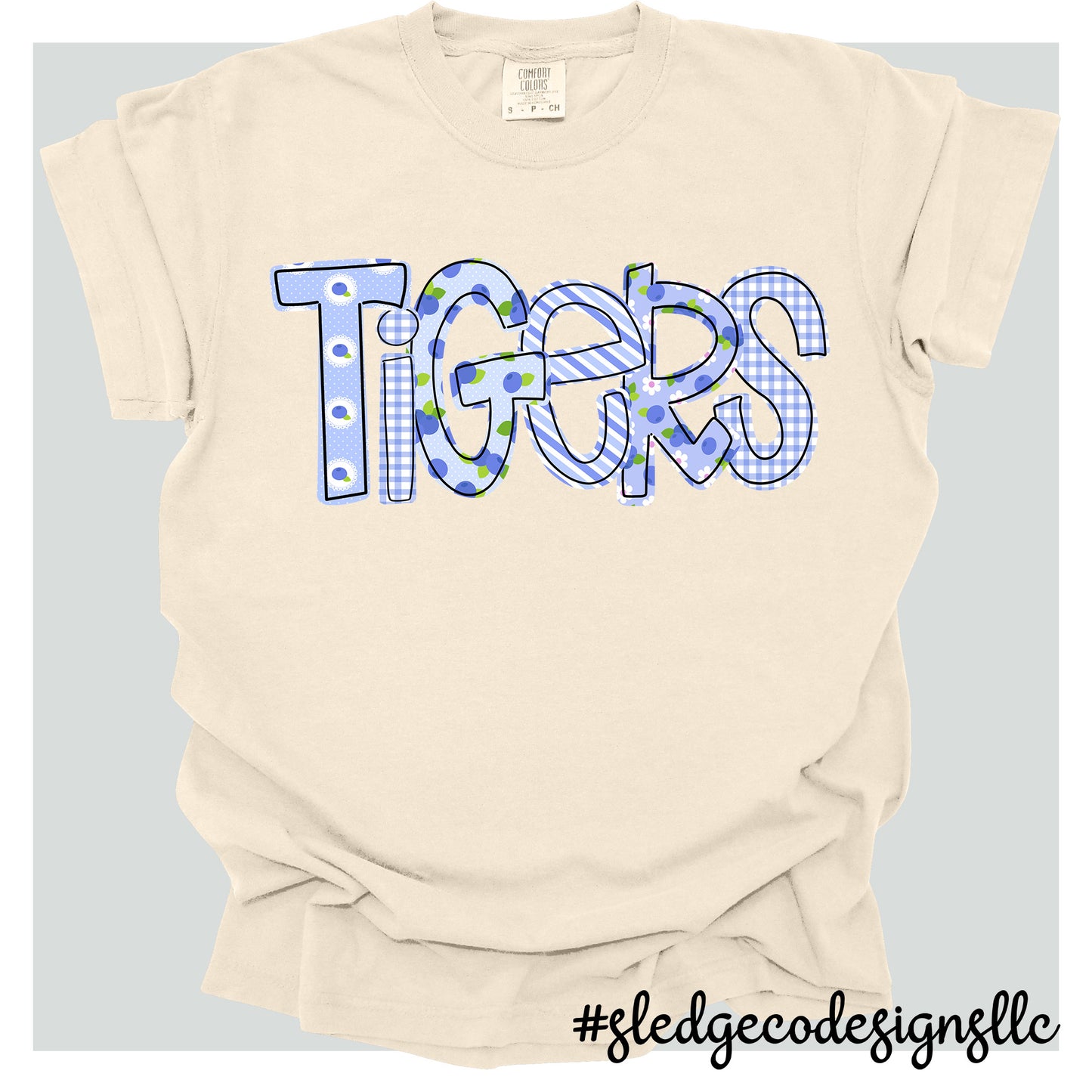 HERNANDO TIGERS | BLUEBERRY | Custom Unisex TSHIRT