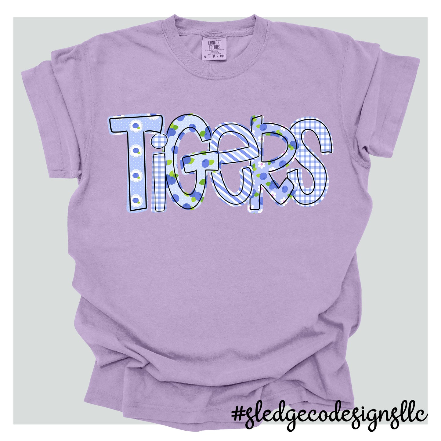 HERNANDO TIGERS | BLUEBERRY | Custom Unisex TSHIRT