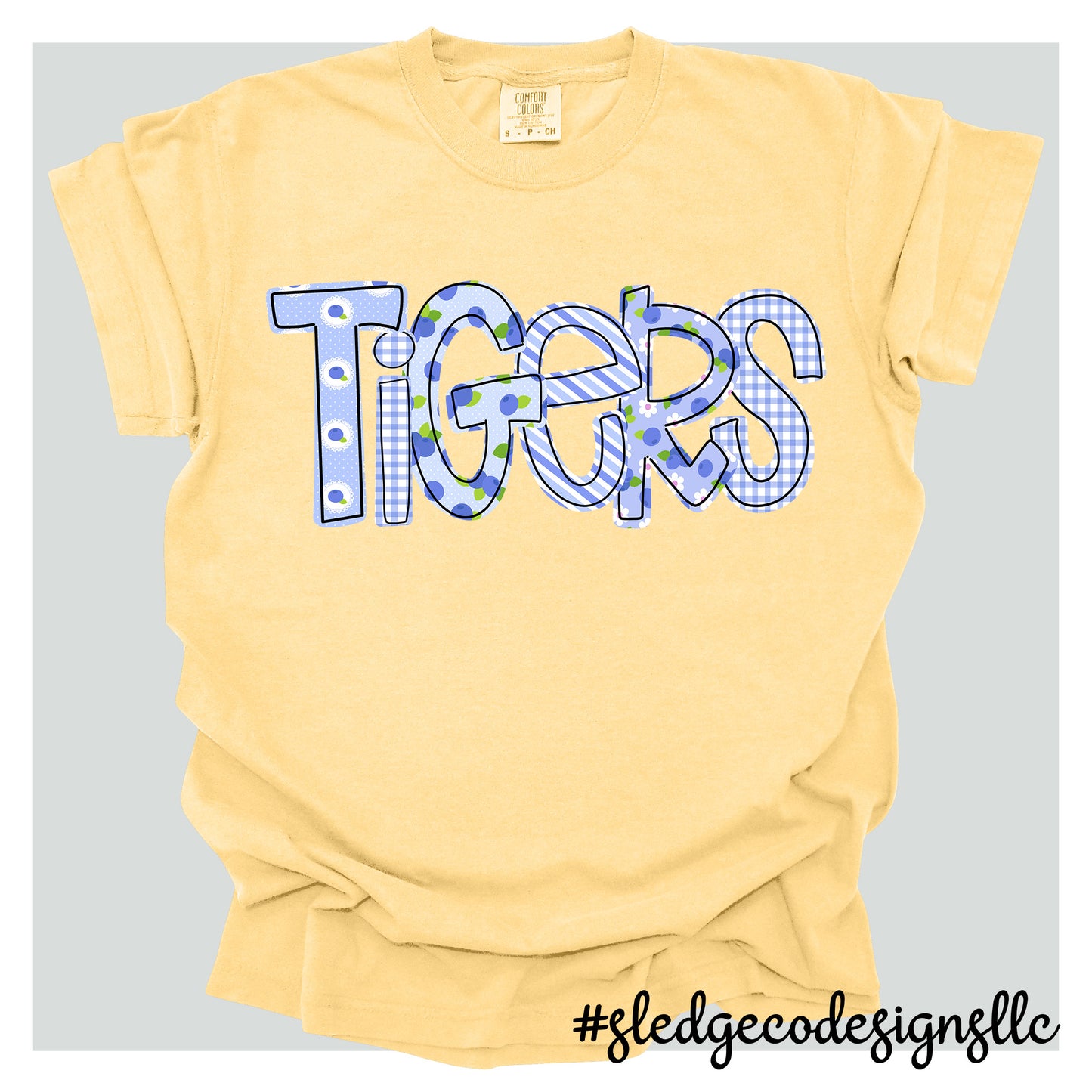 HERNANDO TIGERS | BLUEBERRY | Custom Unisex TSHIRT
