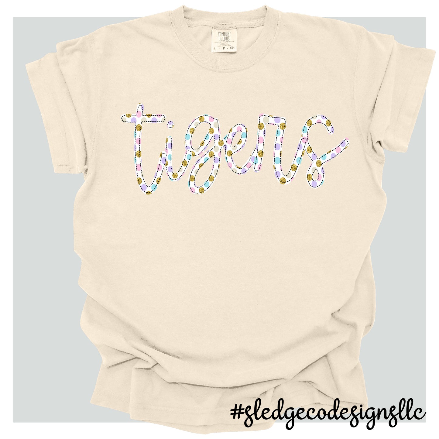 HERNANDO TIGERS | POLKA DOT | Custom Unisex TSHIRT