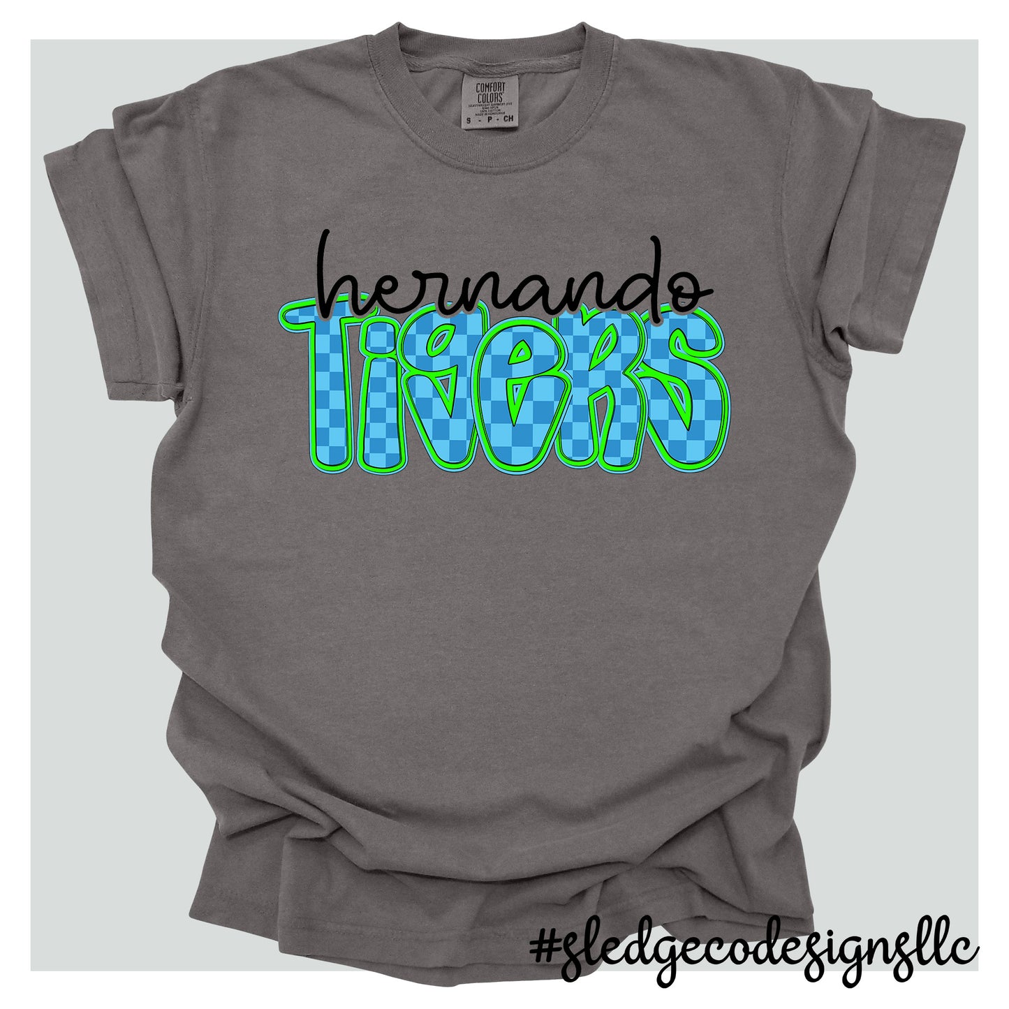 HERNANDO TIGERS | CHECKERED | Custom Unisex TSHIRT