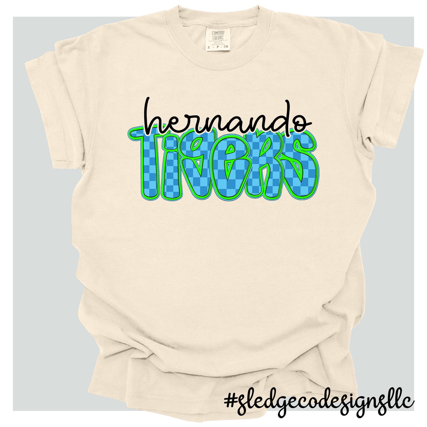 HERNANDO TIGERS | CHECKERED | Custom Unisex TSHIRT