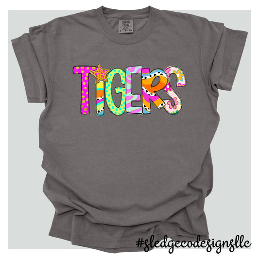 HERNANDO TIGERS | ROWDY RETRO | Custom Unisex TSHIRT