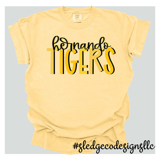 HERNANDO TIGERS COLORFUL | CUSTOM UNISEX TSHIRTS