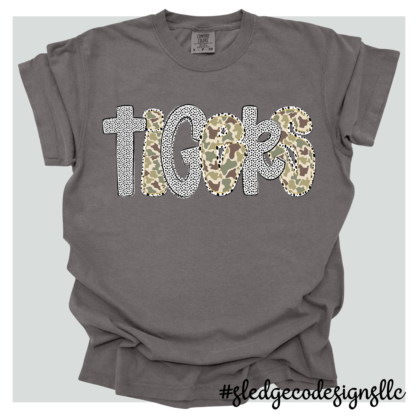 HERNANDO TIGERS | CAMO | Custom Unisex TSHIRT