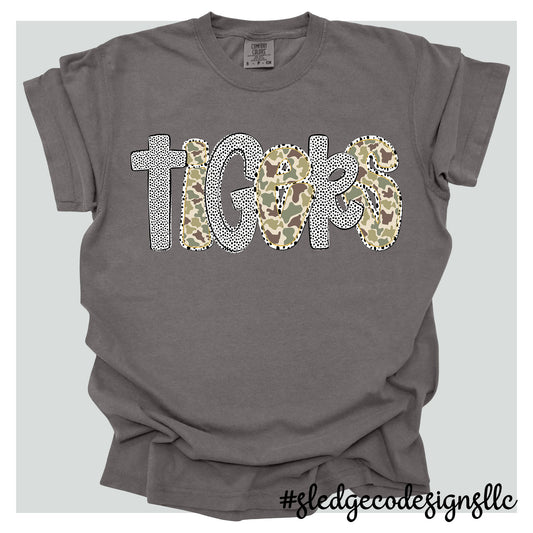 HERNANDO TIGERS | CAMO | Custom Unisex TSHIRT