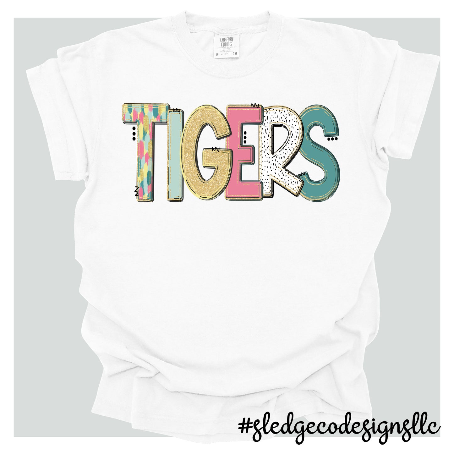 HERNANDO TIGERS | SPRING DOODLE | Custom Unisex TSHIRT