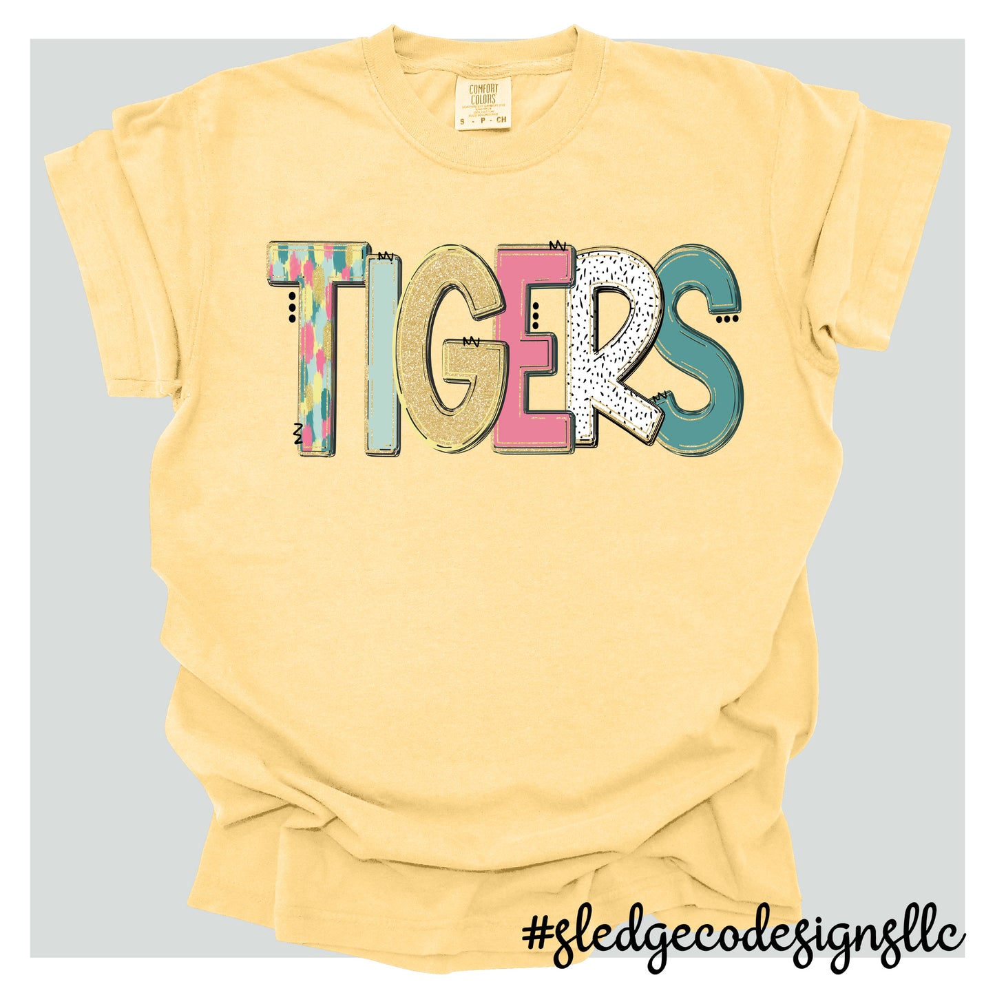 HERNANDO TIGERS | SPRING DOODLE | Custom Unisex TSHIRT