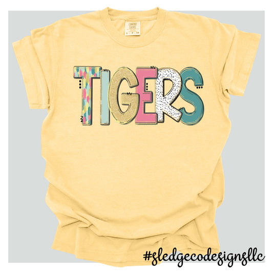 HERNANDO TIGERS | SPRING DOODLE | Custom Unisex TSHIRT