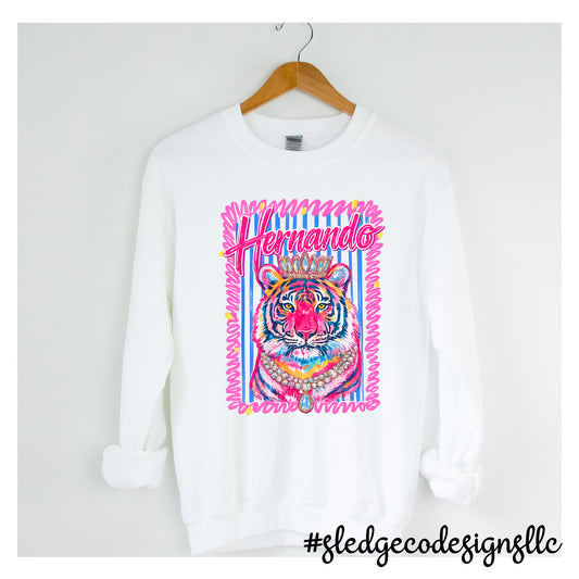 HERNANDO TIGERS | PRINCESS | UNISEX SWEATSHIRT