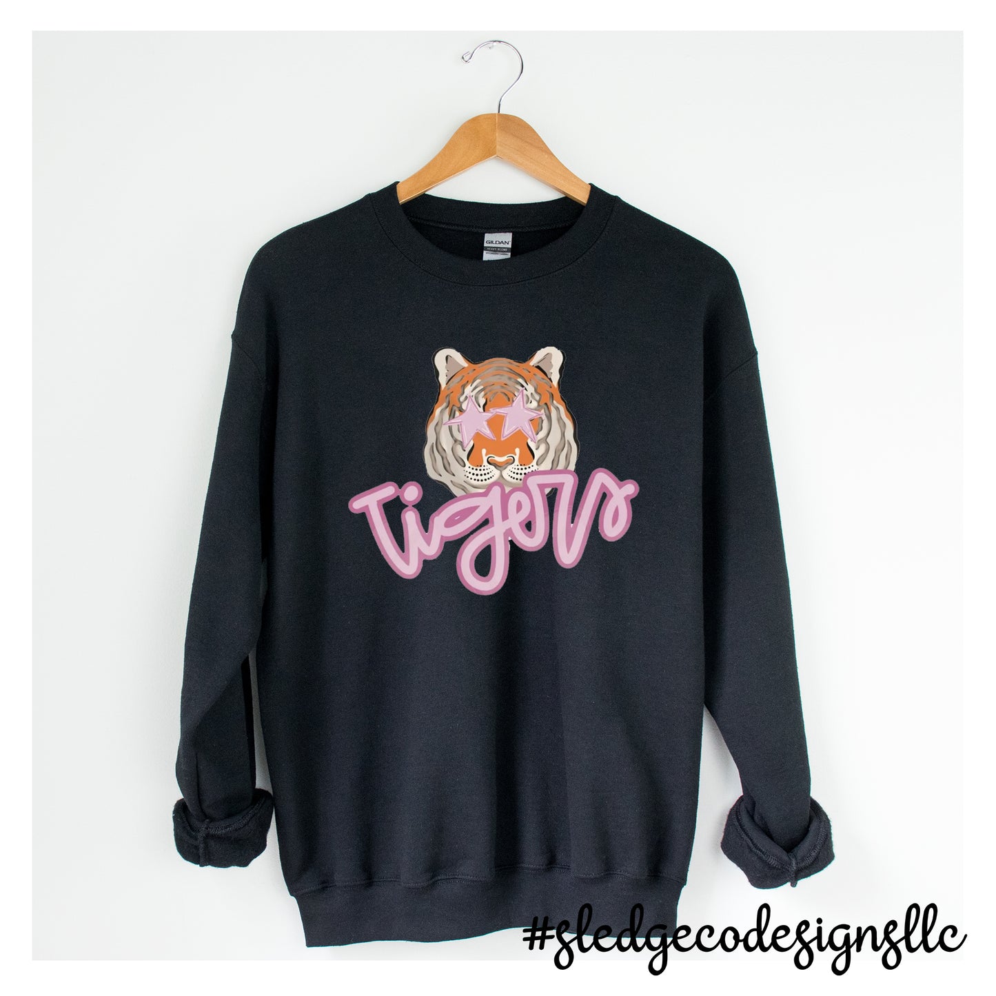 HERNANDO TIGERS | PINK | CUSTOM UNISEX SWEATSHIRT