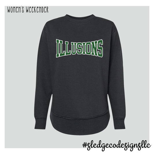 ILLUSIONS SOFTBALL | LOGO | Women's Weekender Fleece