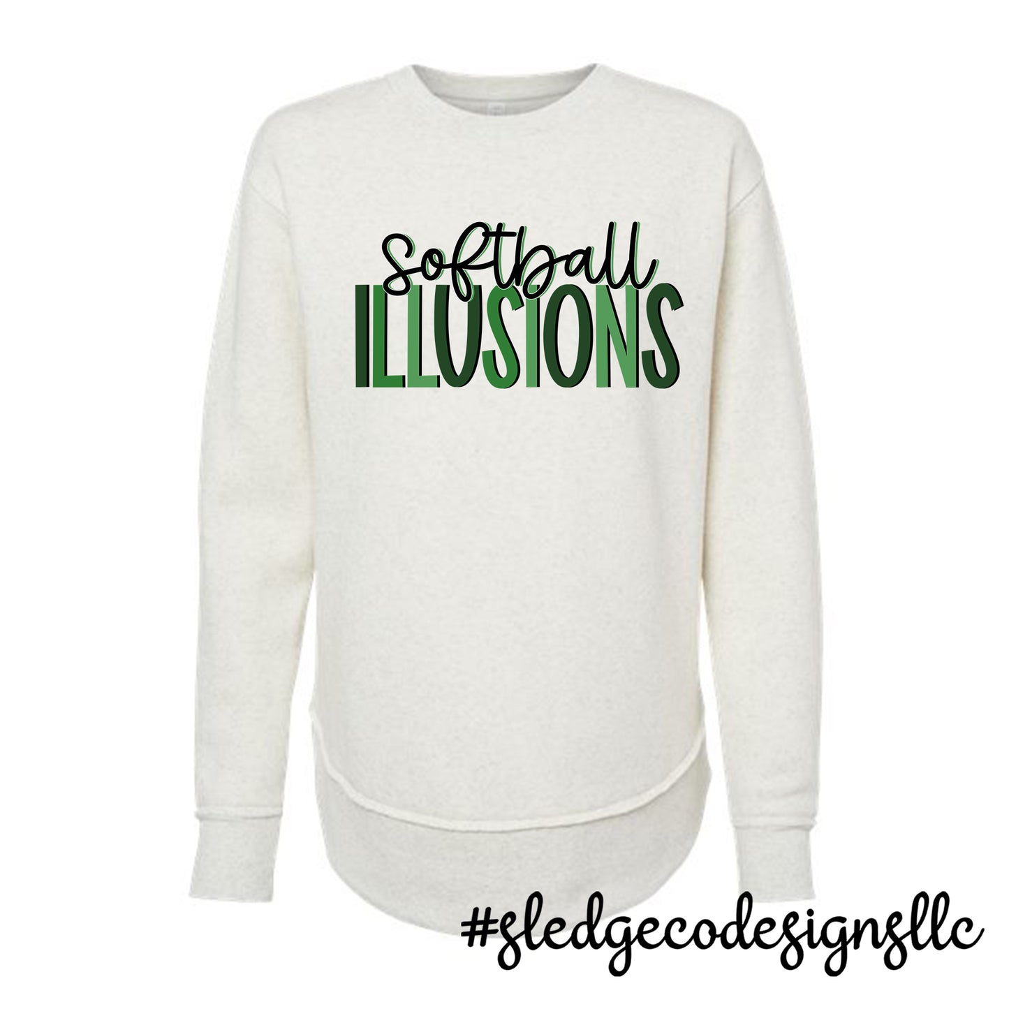 ILLUSIONS SOFTBALL  | BOLD | Women's Weekender Fleece