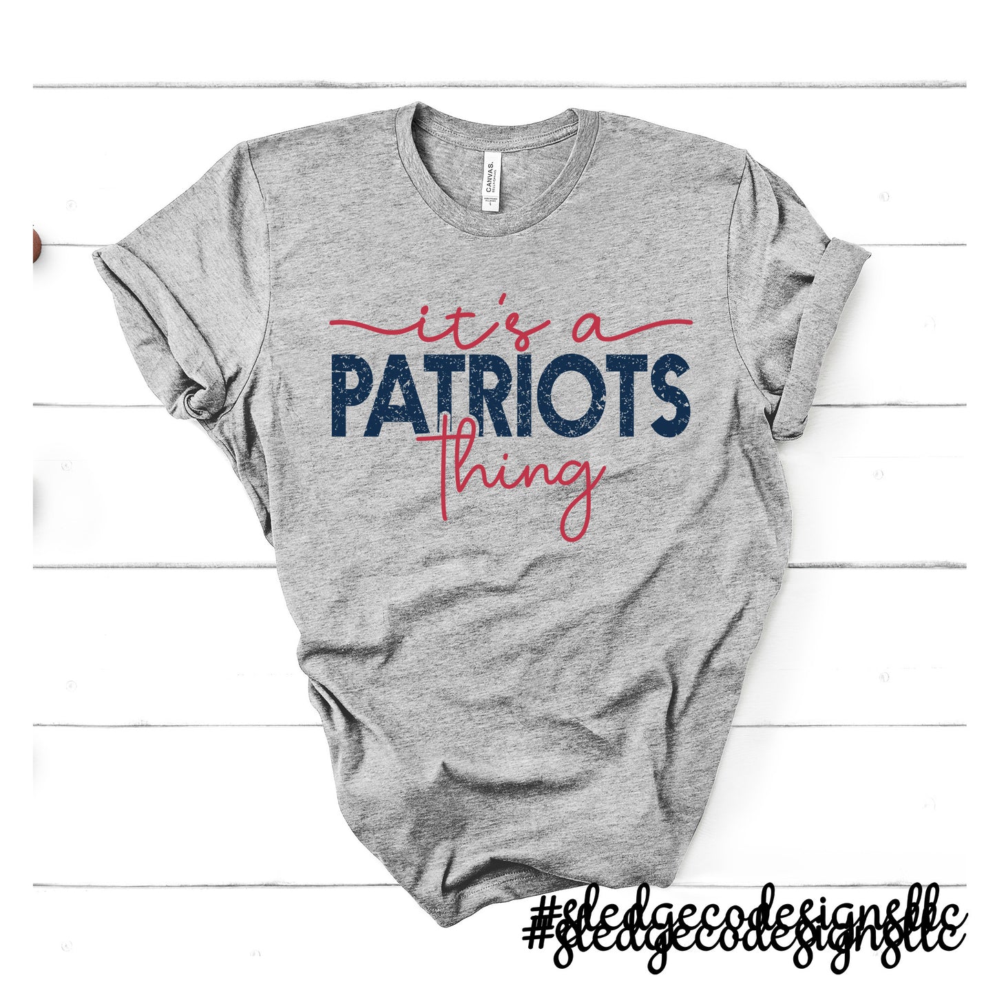 IT'S A PATRIOTS THING | ADULT - YOUTH - TODDLER |  UNISEX Custom Tshirt