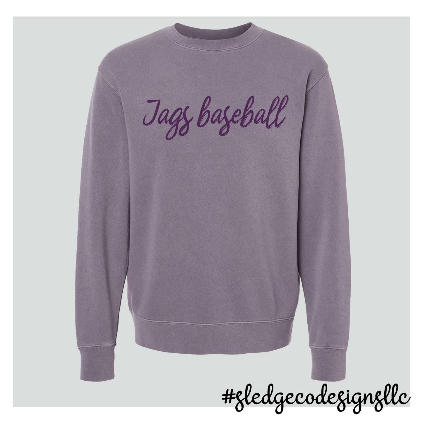DC JAGS BASEBALL | Midweight Pigment-Dyed Crewneck Sweatshirt 2