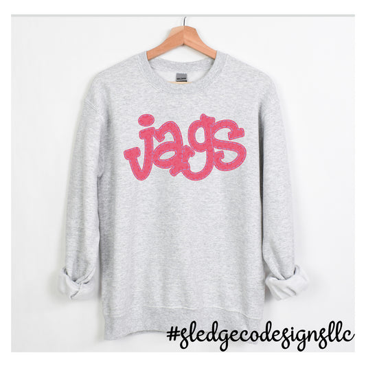 DESOTO CENTRAL JAGS | STITCHED | Custom Unisex SWEATSHIRT