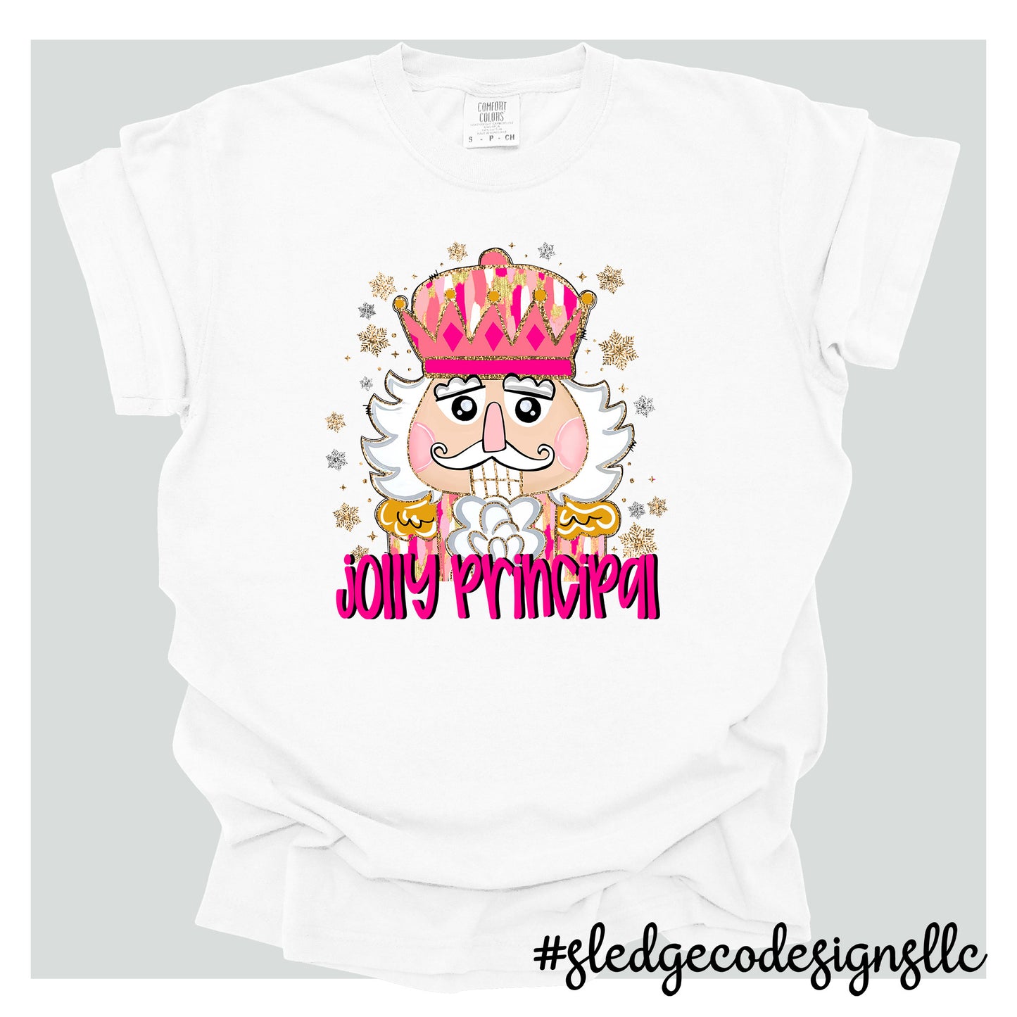 CUSTOM CHRISTMAS JOLY NUTCRACKER TSHIRTS | ADD YOUR NAME/SCHOOL | UNISEX TSHIRT