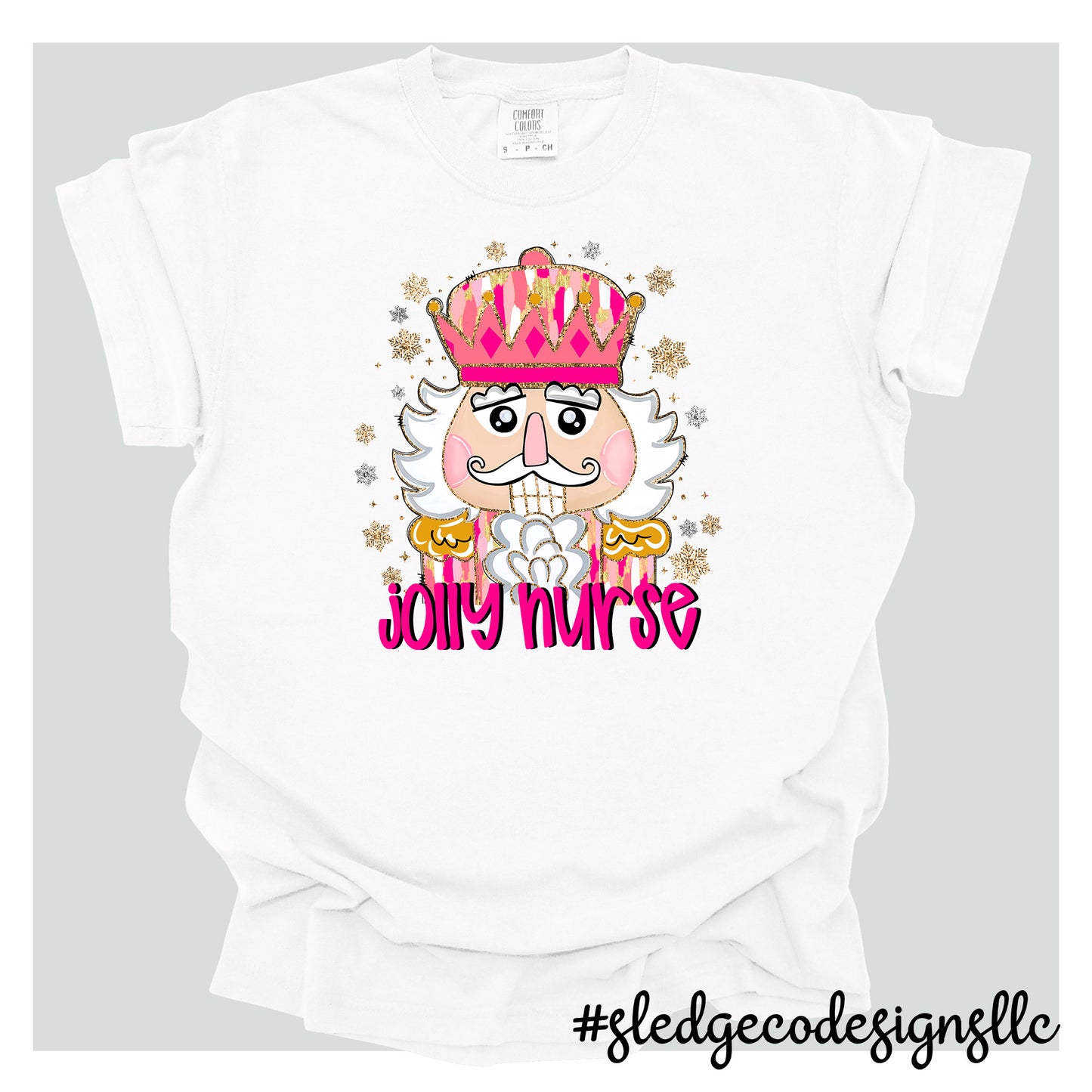 CUSTOM CHRISTMAS JOLY NUTCRACKER TSHIRTS | ADD YOUR NAME/SCHOOL | UNISEX TSHIRT