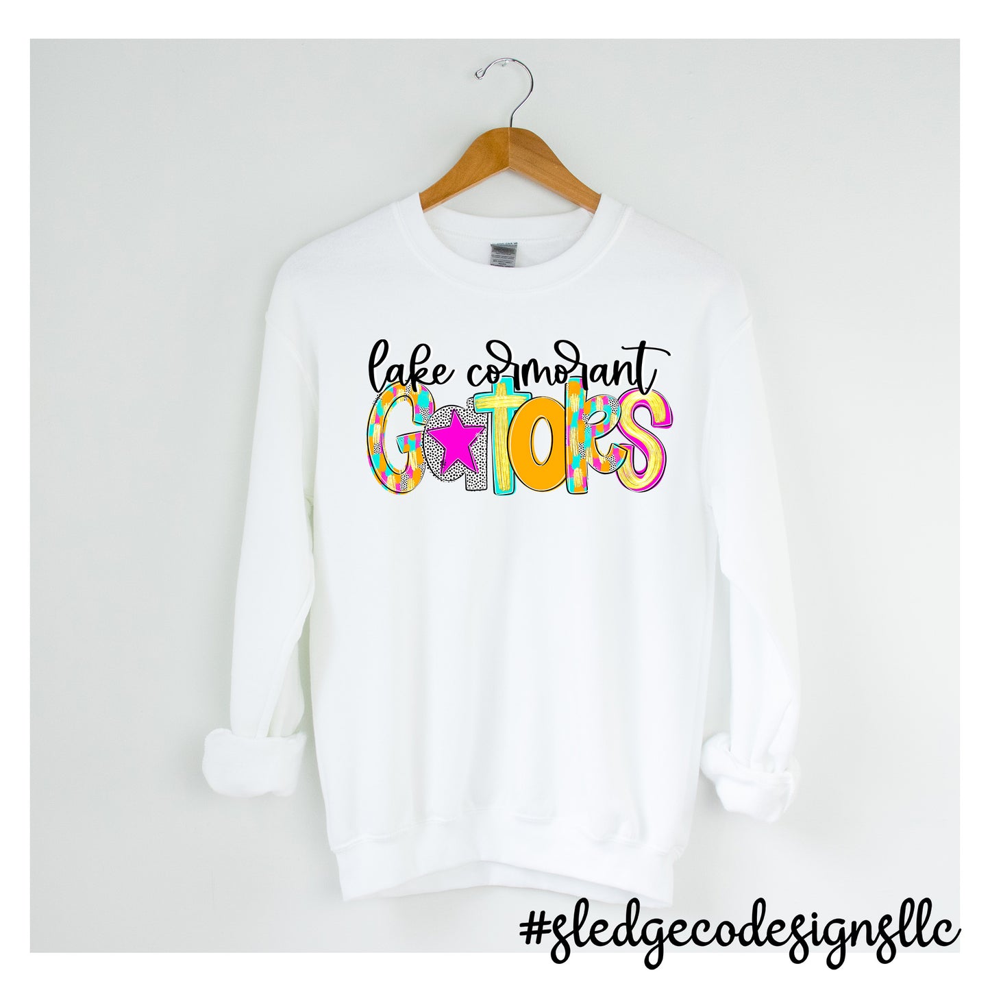Lake Cormorant GATORS | Mississippi  Retro | CUSTOM UNISEX SWEATSHIRT