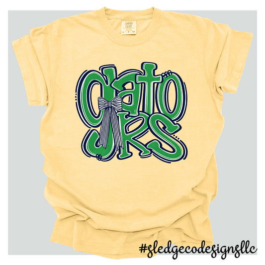 Lake Cormorant GATORS | STACKED DOODLE | Custom Unisex TSHIRT