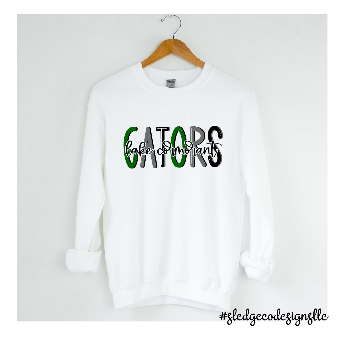 Lake Cormorant GATORS |  DUO | CUSTOM UNISEX SWEATSHIRT