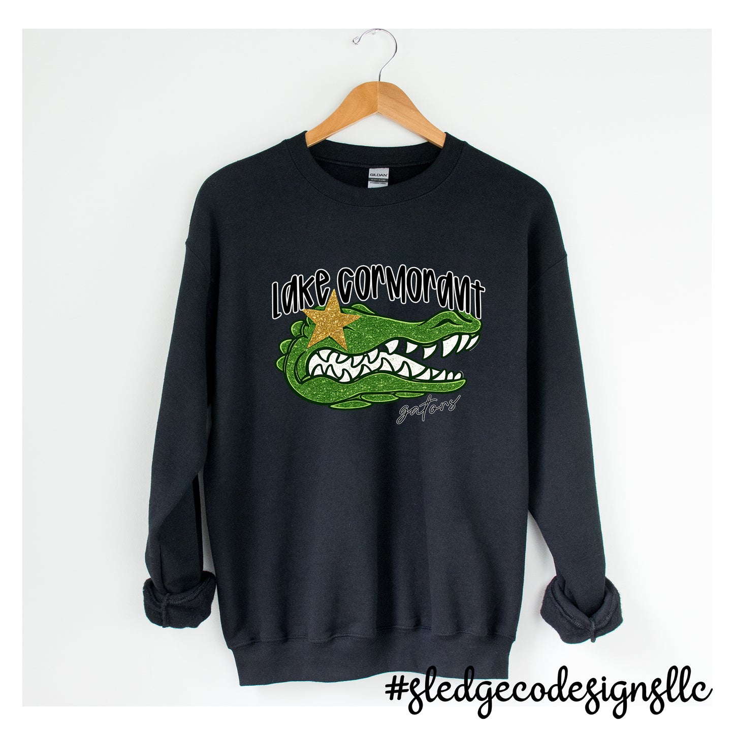 Lake Cormorant GATORS | GATOR HEAD | CUSTOM UNISEX SWEATSHIRT
