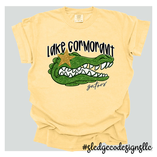 Lake Cormorant GATORS | GATOR HEAD | Custom Unisex TSHIRT