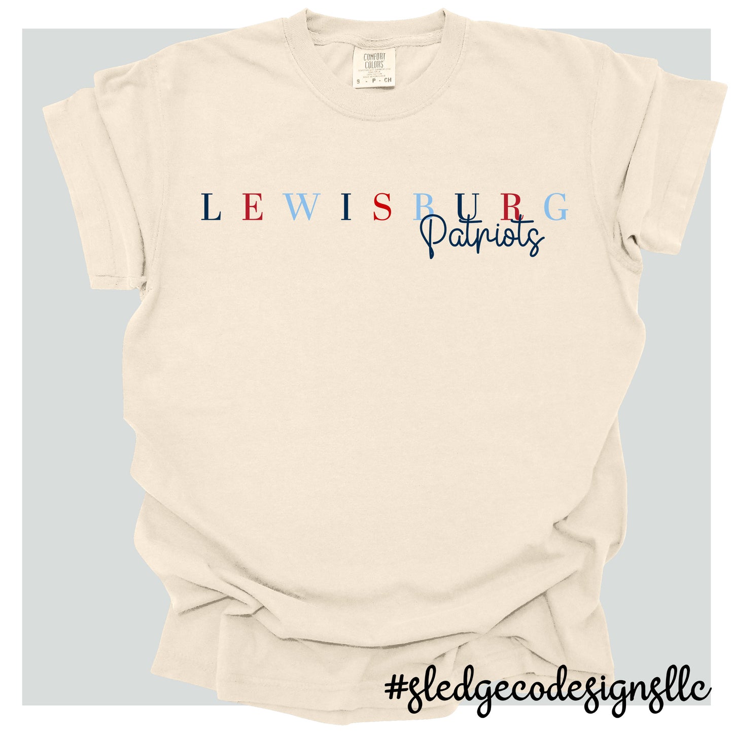 LEWISBURG PATRIOTS | SPIRITWEAR | Custom Unisex TSHIRT