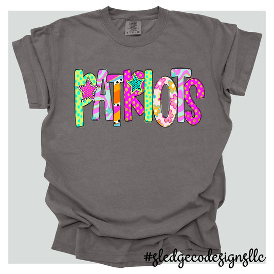 PATRIOTS | ROWDY RETRO | UNISEX Custom Tshirt