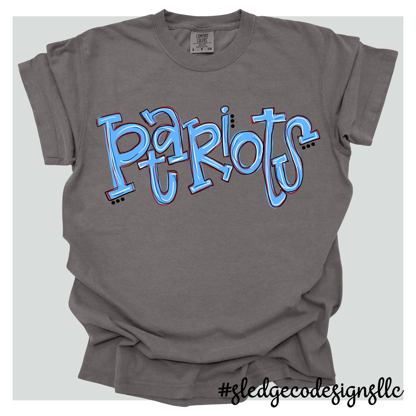 PATRIOTS | SKETCHED | UNISEX Custom Tshirt