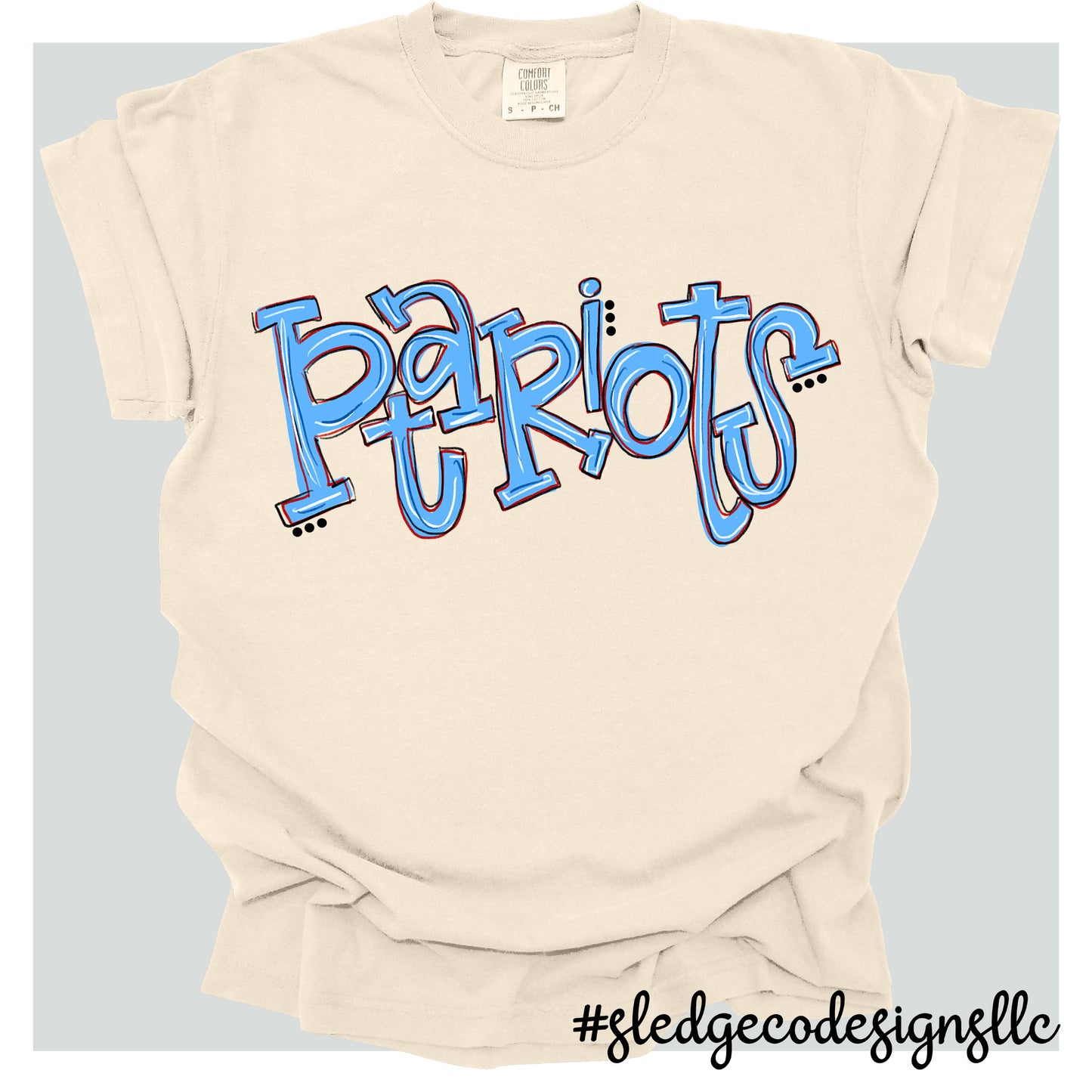 PATRIOTS | SKETCHED | UNISEX Custom Tshirt
