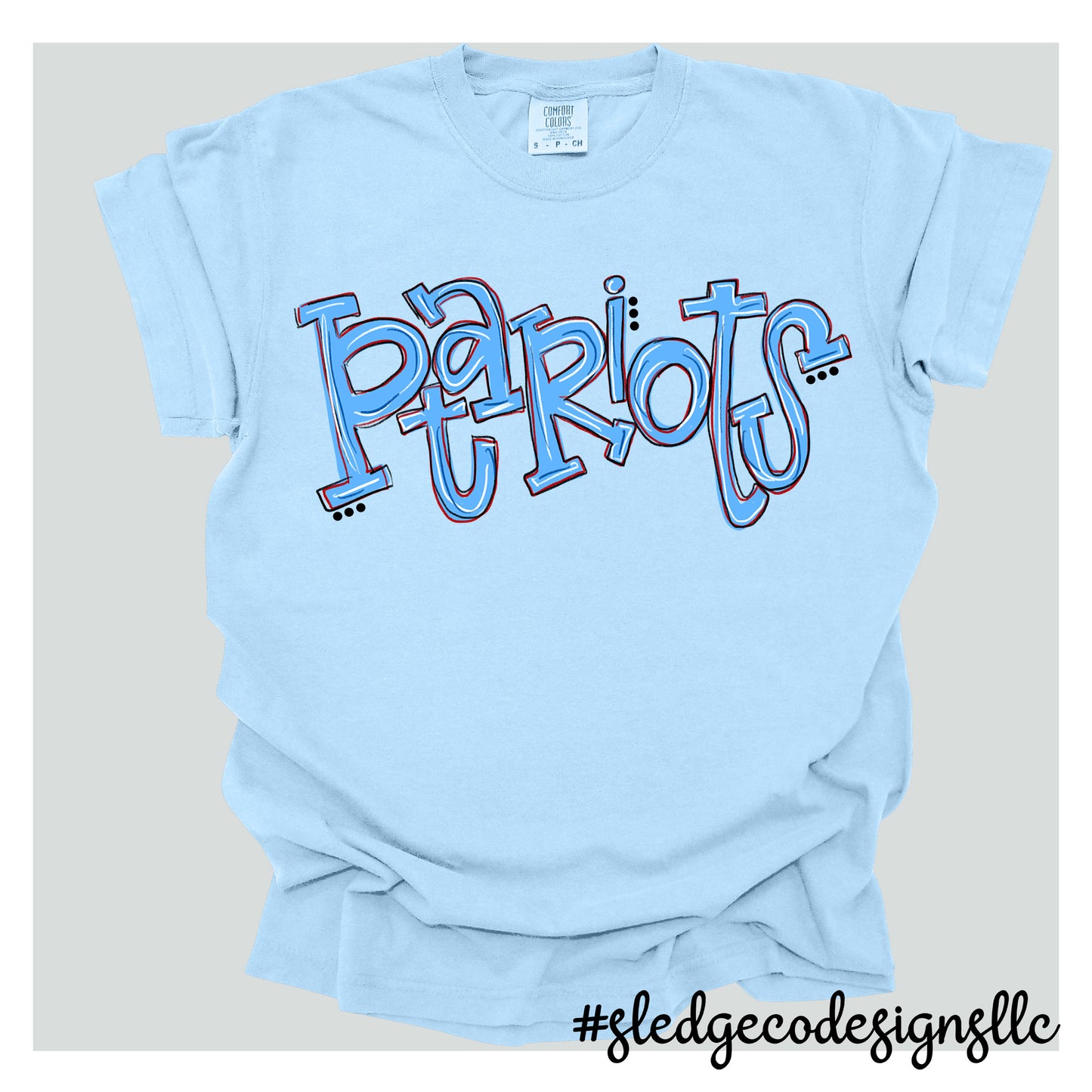 PATRIOTS | SKETCHED | UNISEX Custom Tshirt