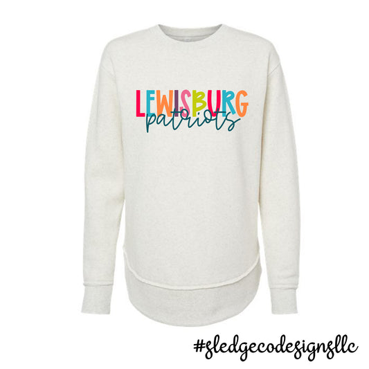 LEWISBURG PATRIOTS | BOLD & BRIGHT | Women's Weekender Fleece