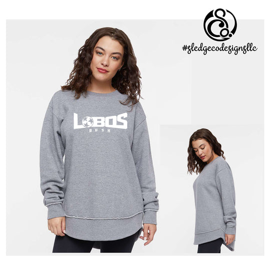 LOBOS SOCCER Grey | Women's Weekend Fleece