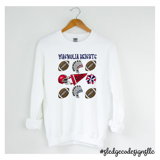 MHS FOOTBALL AND CHEER | CUSTOM UNISEX SWEATSHIRT